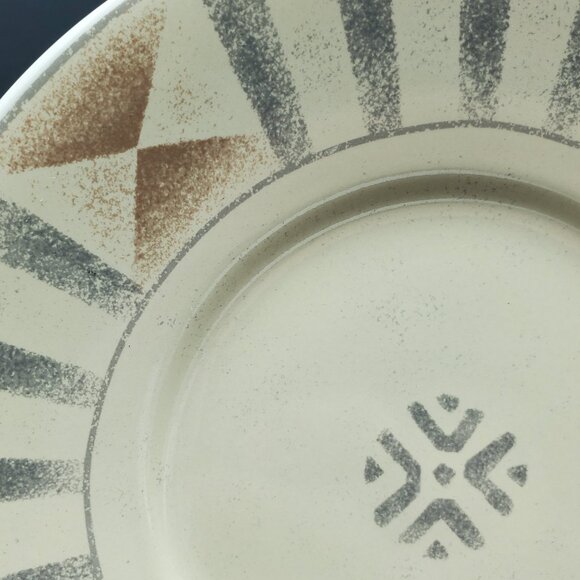 Sango Canyon Appetizer Dessert Bread Plates Saucers Southwest Geometric Pattern - Picture 4 of 5